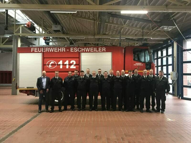 Eschweiler: Abschluss des interkommunalen Brandmeisteranwärterlehrgangs