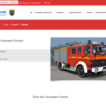 Freiwillige Feuerwehr Simmerath - Löschgruppe Einruhr