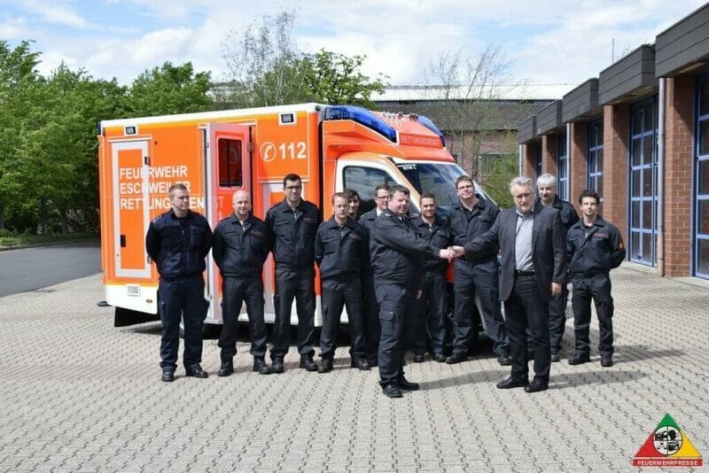 Eschweiler: Neuer Rettungswagen für die Feuerwehr