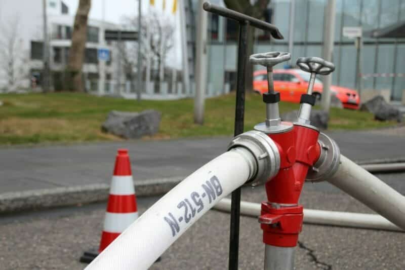 Bonn: Rauchentwicklung an einer Tankstelle