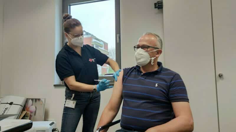 Celle: Impfung gegen Corona bei der Freiwilligen Feuerwehr Celle