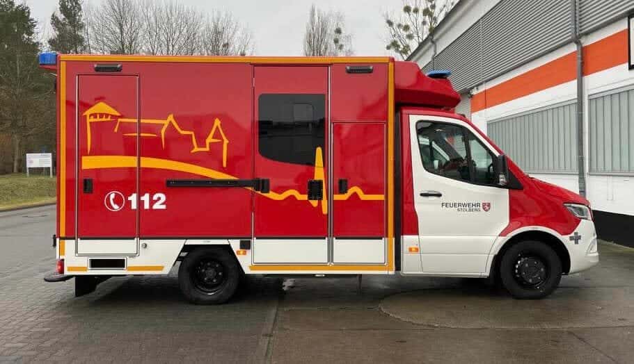 Stolberg: Neuer Rettungswagen mit Telenotarzttechnologie für die Kupferstadt