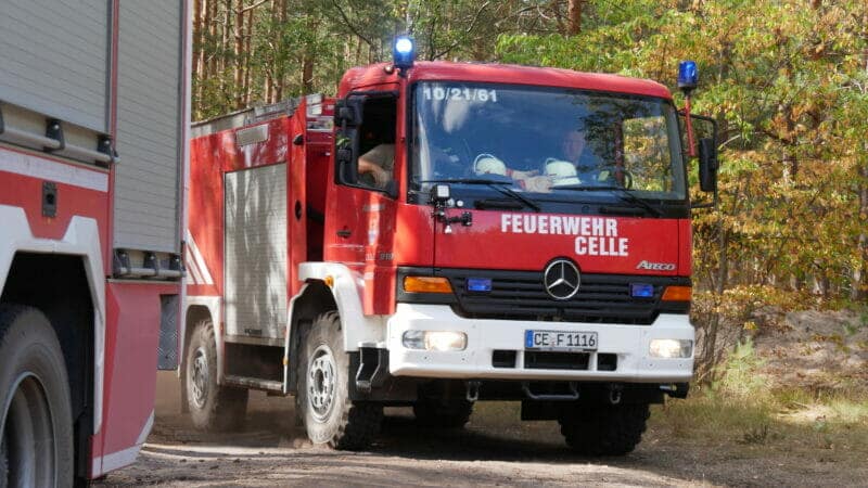 Celle: Weiterer Waldbrand zwischen Scheuen und Hustedt