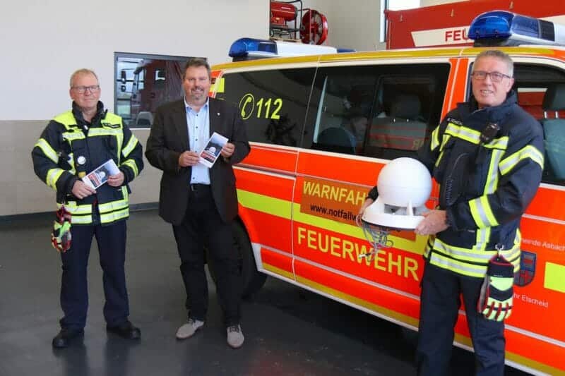 Asbach: Warnungen und Sirenensignale: Feuerwehr informiert und erprobt Warnanlagen - Feuerwehrpresse.biz