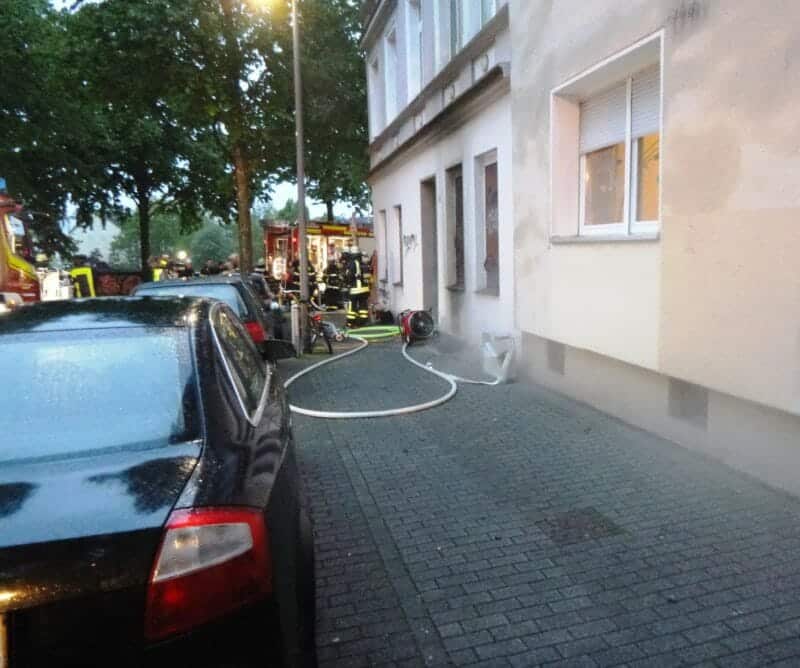 Dortmund: Kellerbrand an der Falkenstraße