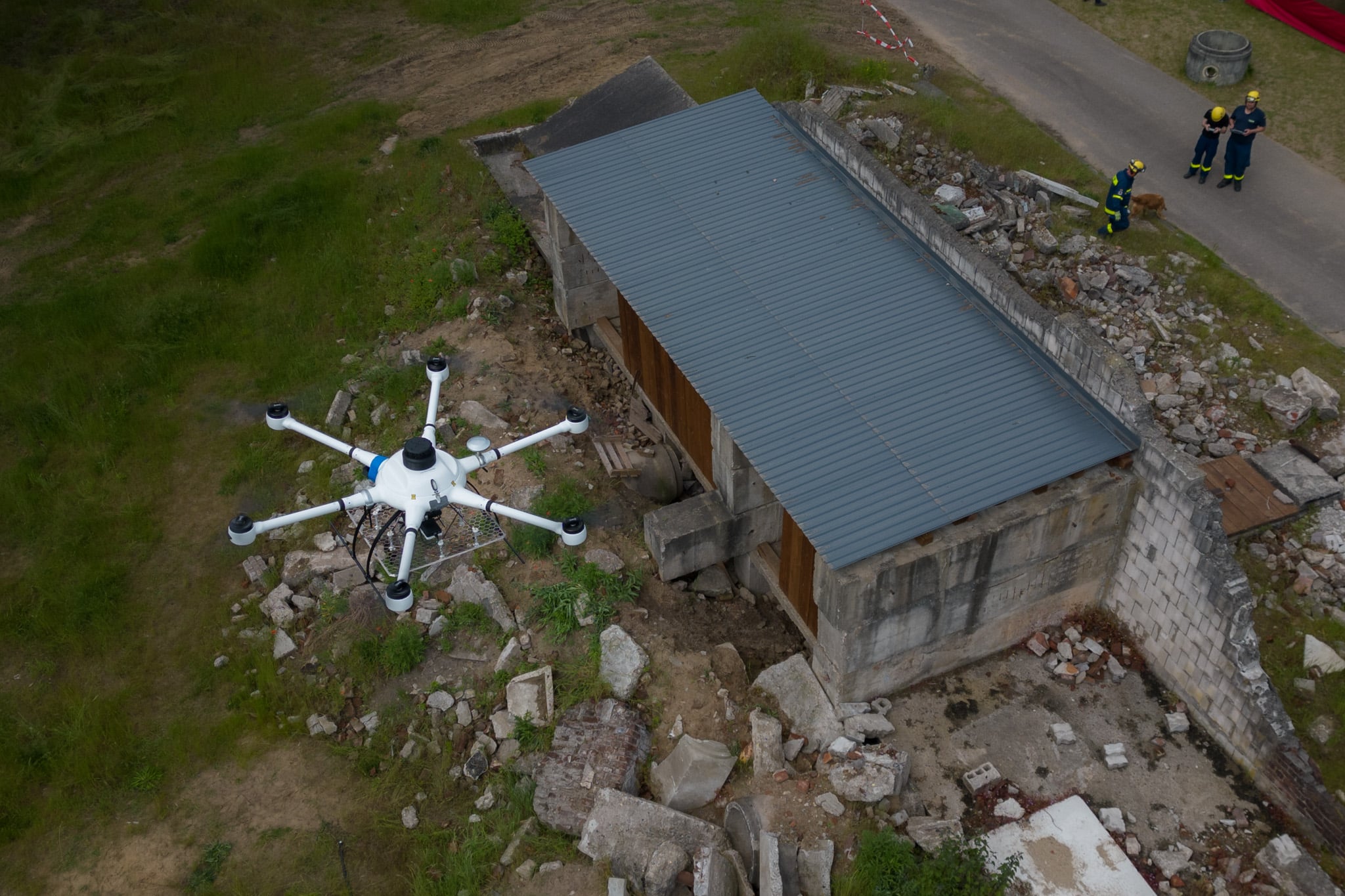Modulares Drohnensystem erleichtert die Suche nach Verschütteten