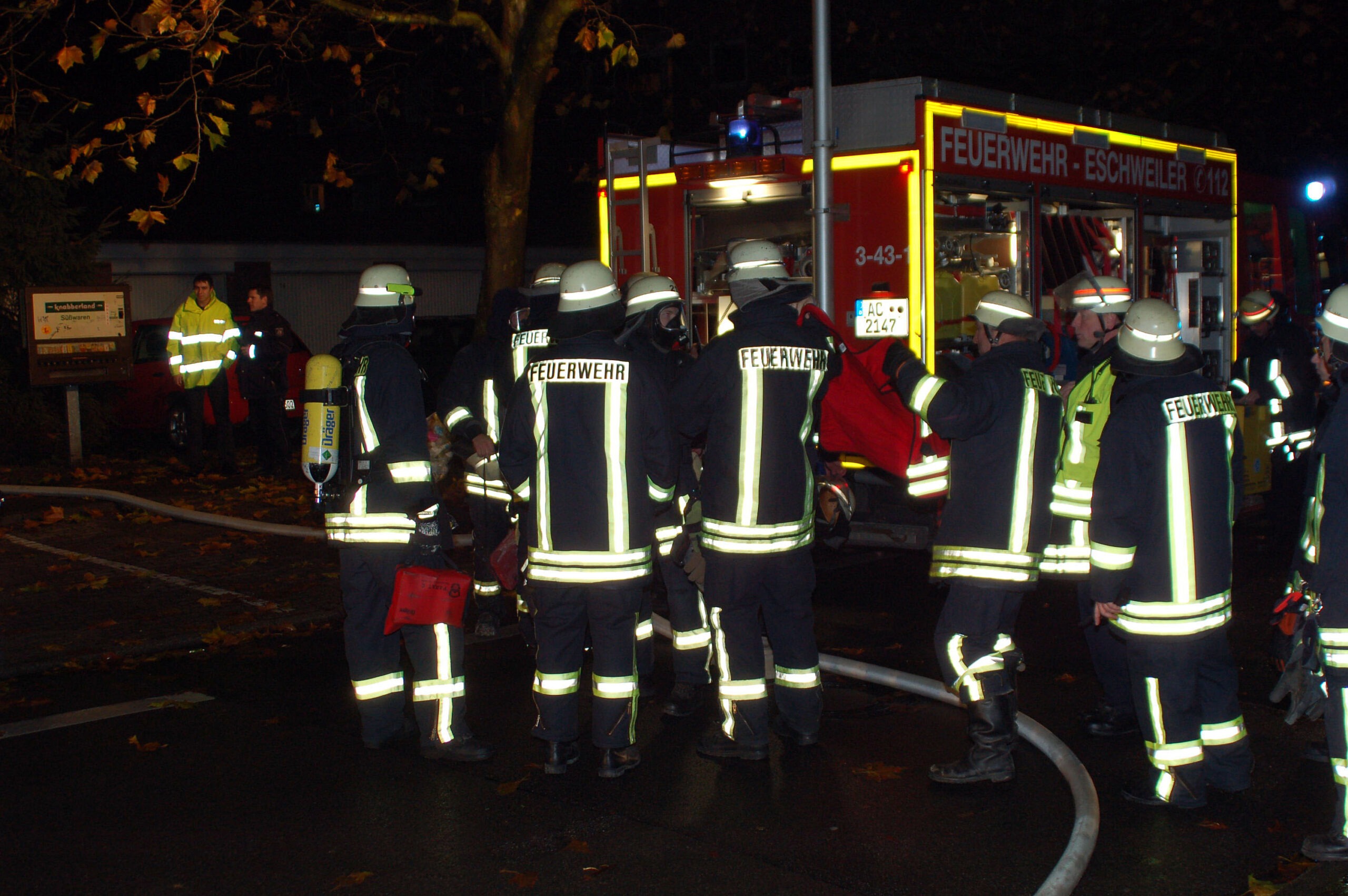 Feuer SOS in der Gartenstraße, Eschweiler 11-11-2010
