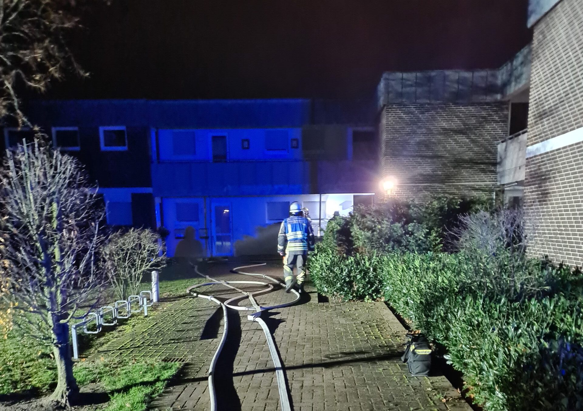 Bocholt: Wohnungsbrand mit Menschenleben in Gefahr