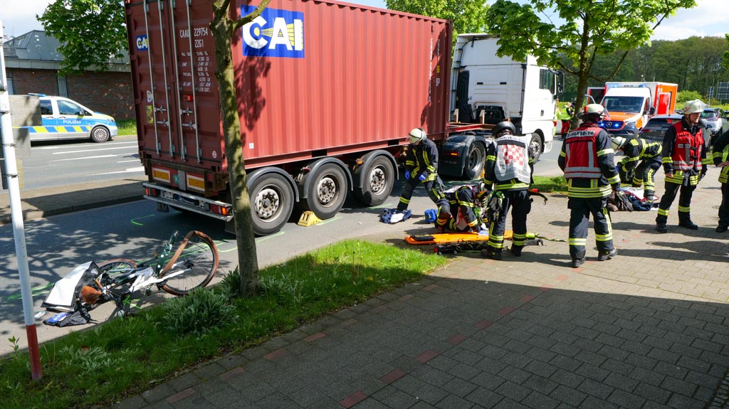 Dortmund: Schwerer Verkehrsunfall in Eving