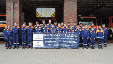 Pinneberg: 800 Kinder und Jugendliche der Feuerwehren im Kreis freuen sich auf Pfingstzeltlager