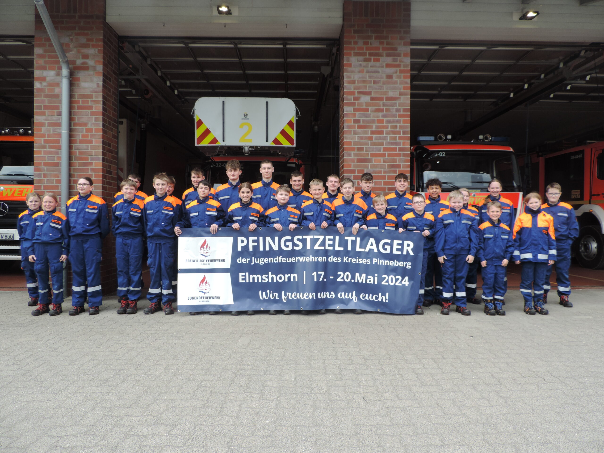 Pinneberg: 800 Kinder und Jugendliche der Feuerwehren im Kreis freuen sich auf Pfingstzeltlager