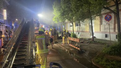 Stolberg: Drei Verletzte bei Wohnungsbrand
