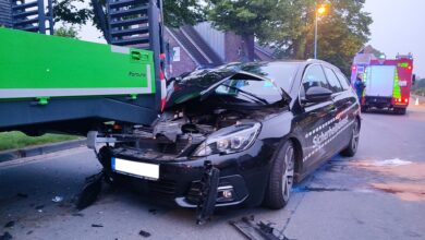 Bedburg-Hau: Verletzter nach Verkehrsunfall