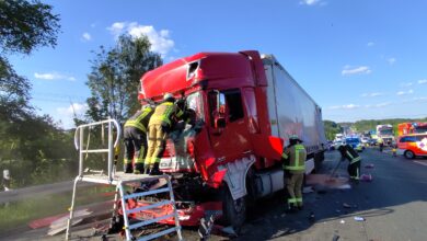 Gevelsberg: Verkehrsunfall auf der A1