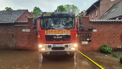 Grevenbroich: Feuerwehr nach Starkregen im Dauereinsatz