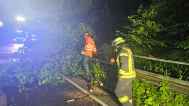 Königswinter: Ergiebige Regenfälle sorgen für Feuerwehreinsätze